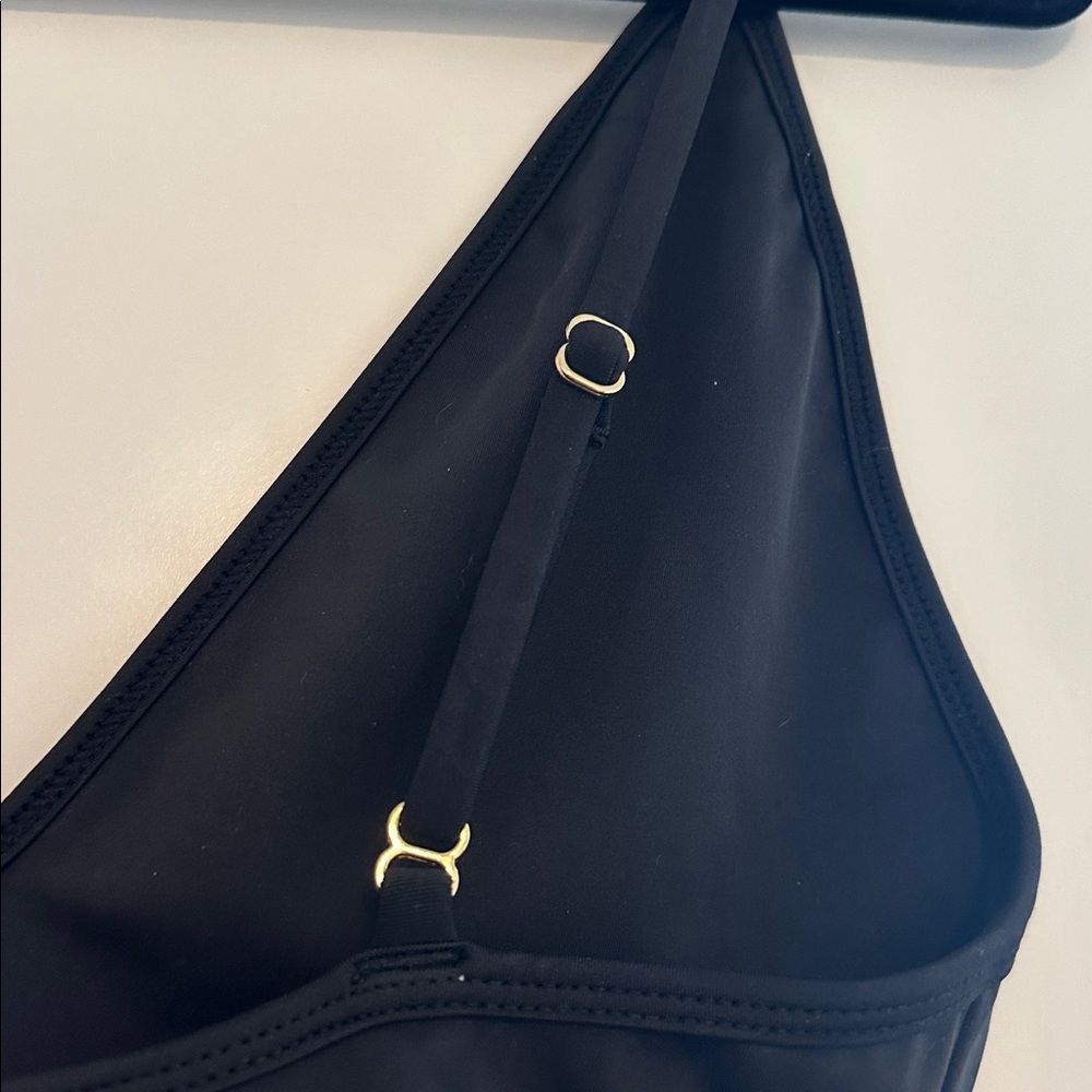 Gooseberry So Chic Black One-Piece Swimsuit - NWT Large - Picture 5 of 9